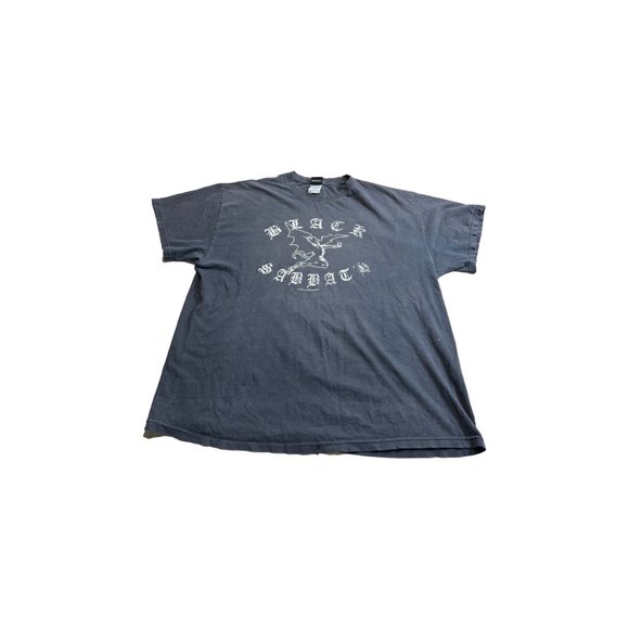 Vintage Black Sabbath T-Shirt Ozzy Osbourne Rock Band Tour Heavy Metal Shirt - Picture 4 of 5